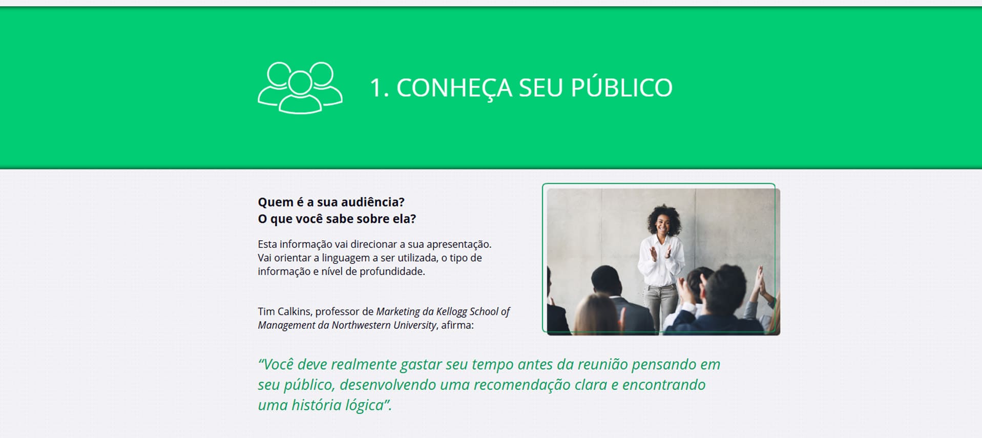 Apresentações de impacto