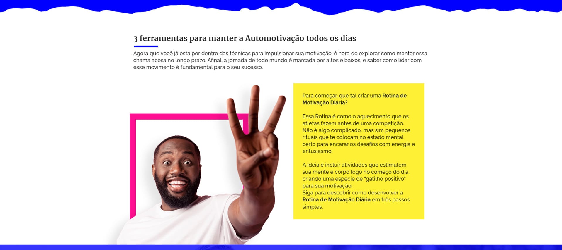 treinamento corporativo sobre Automotivação