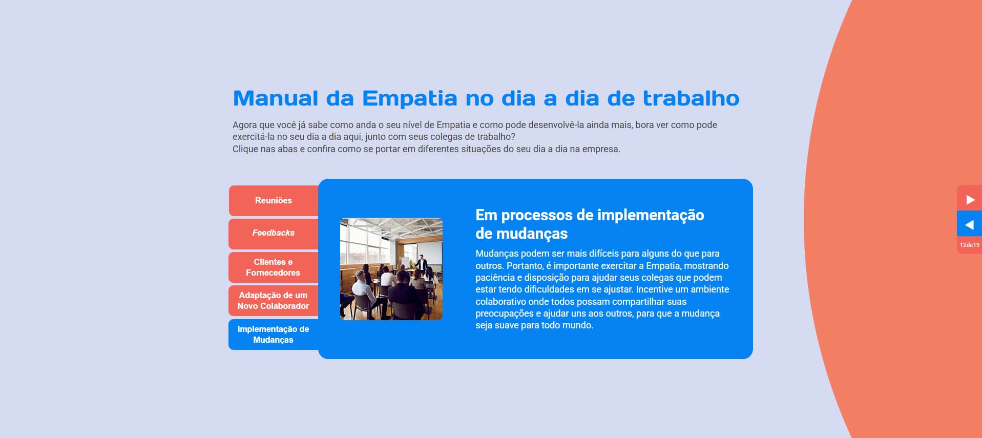 Treinamentos corporativos da happmobi SCORM